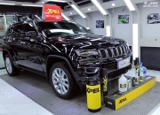 北京通州JEEP大切諾基極致施工美國XPEL LUX系列隱形車衣