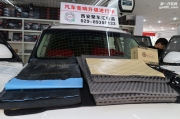 日產(chǎn)途樂做四門加底盤隔音降噪——西安聚車匯出品