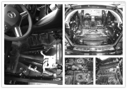 奔驰R320全车赛伦科特隔音降噪升级 石家庄新威旭声专业打造