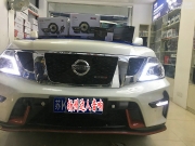 揚(yáng)州汽車音響隔音改裝 日產(chǎn)途樂改裝勁浪音響勁浪功放 揚(yáng)...