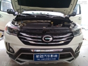 广州汽车改装 传祺GS4改装惠威音响、大能隔音、360全景