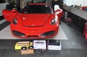 玩車專家  法拉利音響改裝普樂AKIT-16  深圳華鑫汽車影音作品