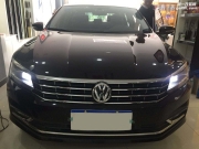大眾帕薩特安裝日間行車燈，確認(rèn)過眼神，很贊！