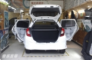 本田飛度全車隔音降噪 日本笛神隔音品牌 番禺汽車隔音