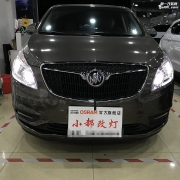 別克GL8車燈升級(jí)進(jìn)口海拉5透鏡，北京小郝實(shí)體改燈