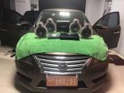 臺(tái)州改裝汽車音響哪里專業(yè) 日產(chǎn)軒逸音響改裝歌劇世家VS26...