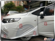 撩人音色 飛度汽車音響改裝美國DB ES96C兩分頻—江波汽車...