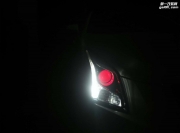 凯迪拉克ATS改装米石LED大灯，贵阳翼车汇车灯改装！