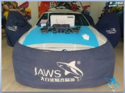 安靜伴你左右 成都元音電子寶馬320汽車隔音改裝大白鯊