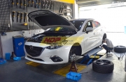 NDP改裝 | 馬自達昂克賽拉改裝TEI Racing P40剎車套裝+運動短...