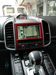保时捷卡宴升级Carplay+360全景行车记录仪