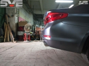 佛山寶馬5系528li改裝SVE中尾段雙邊四出可變閥門排氣