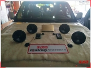 集結(jié)歡樂 日產(chǎn)途樂汽車音響改裝伊頓POW 172.2—深圳車改坊...