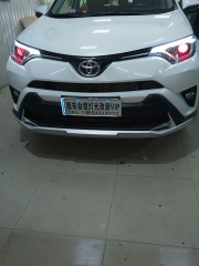 哈爾濱新款RAV4榮放 升級流光燈 海拉透鏡 靚車改燈