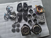 奔馳E級808升級原廠小柏林之聲音響  旋轉(zhuǎn)高音