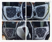 順德倫教汽車音響，豐田漢蘭達(dá)改裝勁浪ES165KX—容桂尚韻