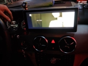 奔馳GLK改裝大屏加360度全景行車記錄儀
