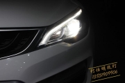 南京帝豪GS车灯改装升级LED变氙气双光透镜 让夜间行车更亮