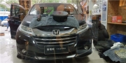 昆山音悅聽汽車音響改裝 本田奧德賽升級(jí)喜力士