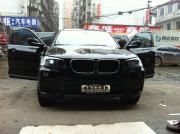 長(zhǎng)沙車(chē)音改寶馬X3升級(jí)JBL三分頻汽車(chē)音響