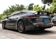 全新保時捷Panamera 971改裝碳纖維小包圍 碳纖前唇后唇尾翼
