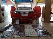 金砂汽車隔音改裝 汕頭車改坊飛龍艾力紳改裝STP隔音