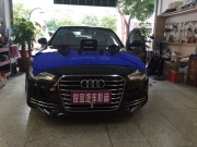 梅州俊寶 奧迪A6L 汽車音響改裝 音樂指針163頂級三分頻