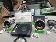 金壇汽車音響改裝 常州車樂匯大眾新邁騰改裝詩蔓SK6.2兩...