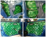 本田新飛度汽車音響改裝8音度X1S DSP，包頭惠盛車改俱樂部