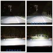 现代新悦动 改装车灯  海拉透镜 超级亮  北京朝阳区改灯