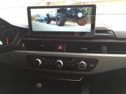 新款奥迪A4L改装安卓大屏导航倒车影像