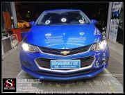 重慶汽車燈光改裝-雪佛蘭新科魯茲升級鍍膜款GTR套裝