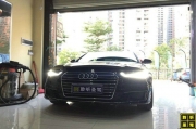 高品質高享受--深圳寶安奧迪A6L無損升級TOMCLUB 汽車音響改裝