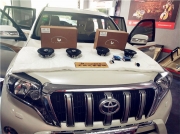 西安上尚豐田霸道音響改裝詩芬尼 四門雙層史泰格隔音