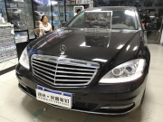 鄭州光普改車燈、奔馳S400升級(jí)海拉五透鏡、全lED大燈日行...