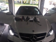 奔馳E級(jí)E260L改裝原廠折疊后視鏡