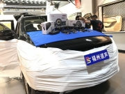 福州+奔驰ML300+全车音响升级+劲浪+PS165FX