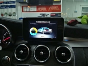 深圳奔馳C級(jí)/GLC200升級(jí)旋轉(zhuǎn)高音+三色氛圍燈