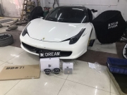 天“聲”亮麗 濟(jì)南77汽車音響法拉利458汽車音響改裝卓夢(mèng)DR...