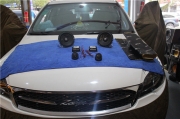 温州众泰大迈X5汽车音响改装升级以色列摩雷玛仕舞