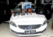 【上海涵谷车改】沃尔沃V60改装升级意大利赫兹汽车音响MP...