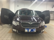 斯柯達昊銳汽車音響改裝 芬朗RE-6.3主動三分頻