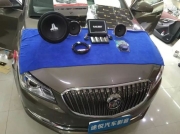 廣西南寧汽車音響改裝別克君越音響改裝勁浪喇叭+捷力低音