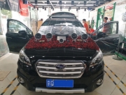 安靜聆聽好歌 北京車知音斯巴魯傲虎汽車音響改裝紳士寶R...
