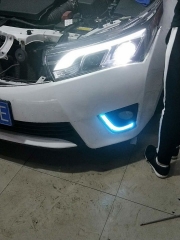 哈爾濱南崗卡羅拉升級(jí)大燈總成 靚車(chē)改燈