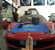 法拉利458汽車音響升級(jí)8音度，打造專屬于你的移動(dòng)音樂廳