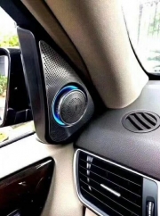 奔馳GLE320GLE400ML320改裝3D旋轉(zhuǎn)高音喇叭