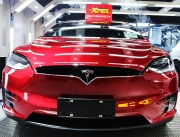 专业 极致 经典-特斯拉Model X施工美国XPEL LUX系列隐形车衣