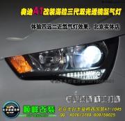 奧迪A1改裝海拉三代透鏡氙燈