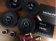 西安合正本田飛度汽車音響改裝